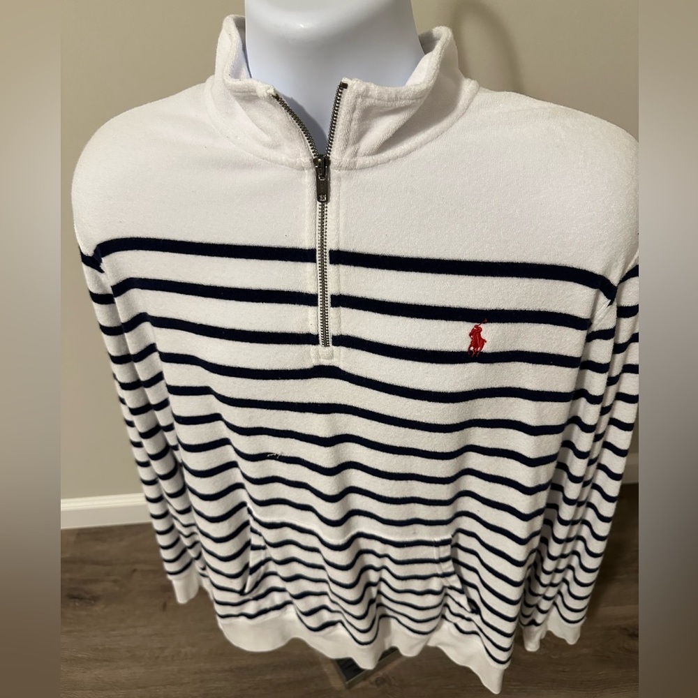 Terry 1/4 Zip Polo - Picture 4 of 6